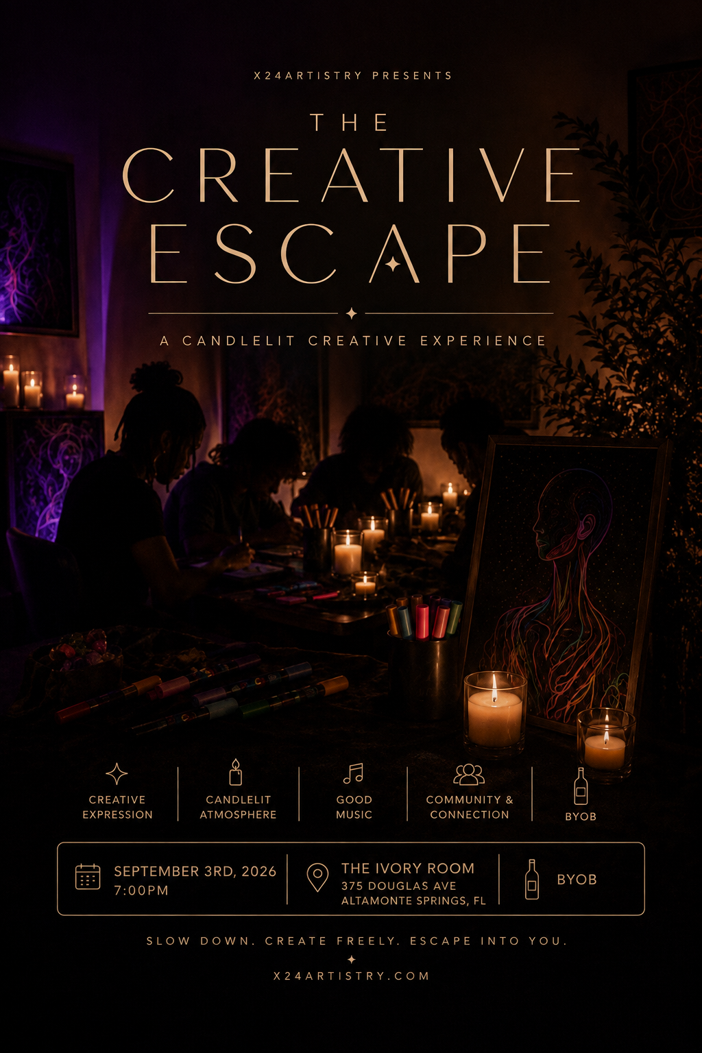 The Creative escape: September 26th
